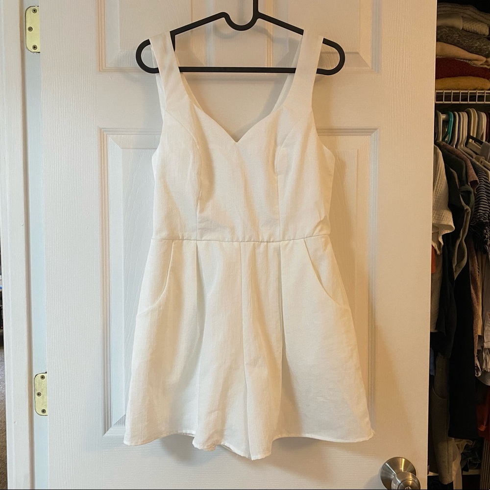 White romper